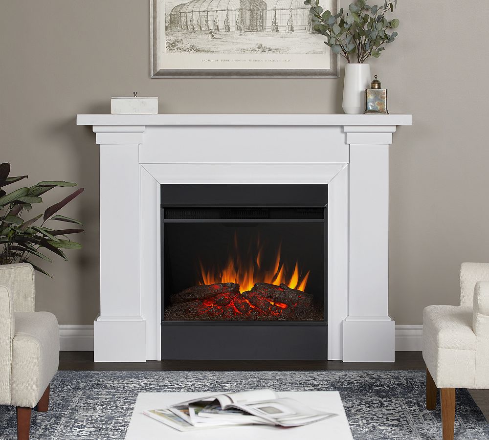 Real Flame® Cielo Grand Electric Fireplace | Pottery Barn