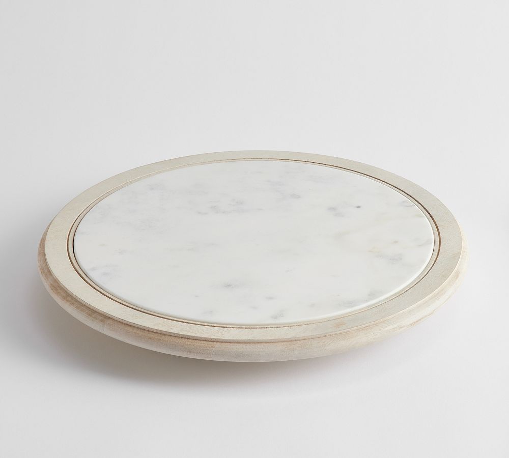 Turned Wood Lazy Susan Pottery Barn