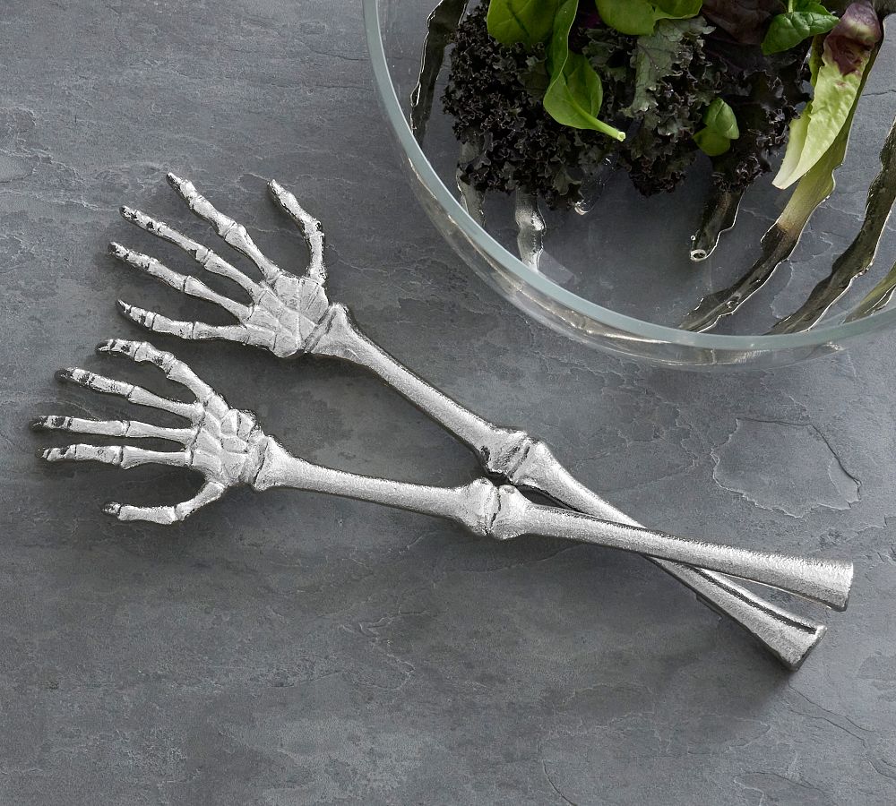 Skeleton Hand Scissors Skeleton Hand Severs - Set of 2 | Pottery Barn