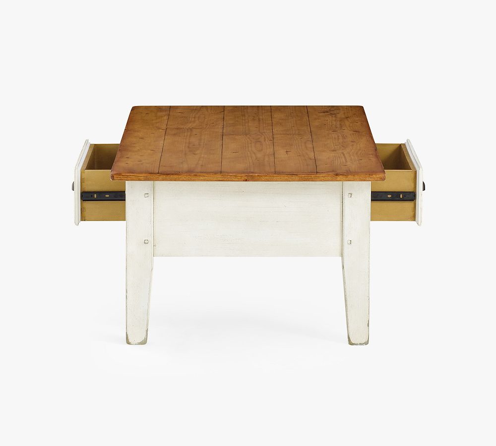 St. Helena Rectangular Coffee Table Pottery Barn