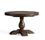 Lorraine Round Pedestal Extending Dining Table | Pottery Barn