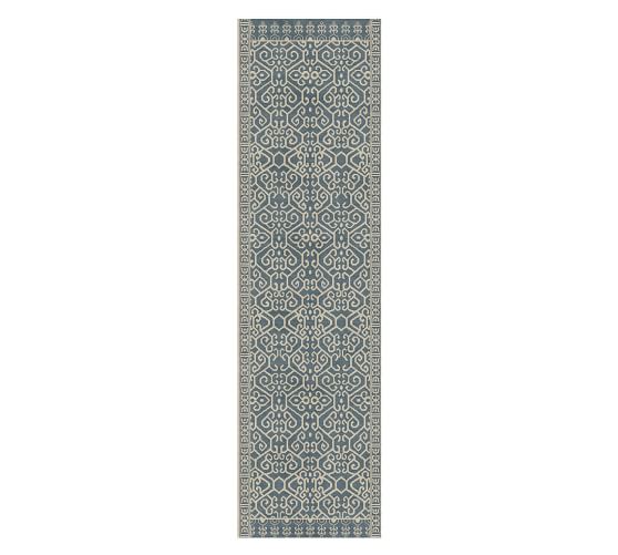 Indigo Luna Custom Tufted Rug | Patterned Rugs | Pottery Barn