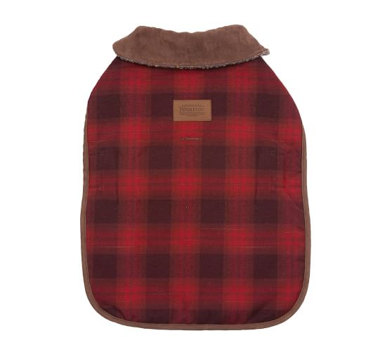 Pendleton® Red Plaid Dog Coat Collection Pottery Barn