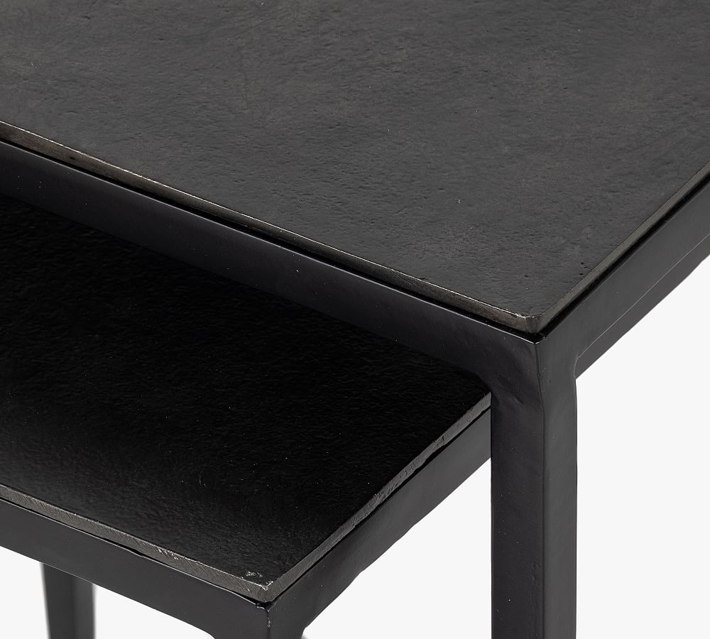Marrow Metal Nesting End Tables Pottery Barn