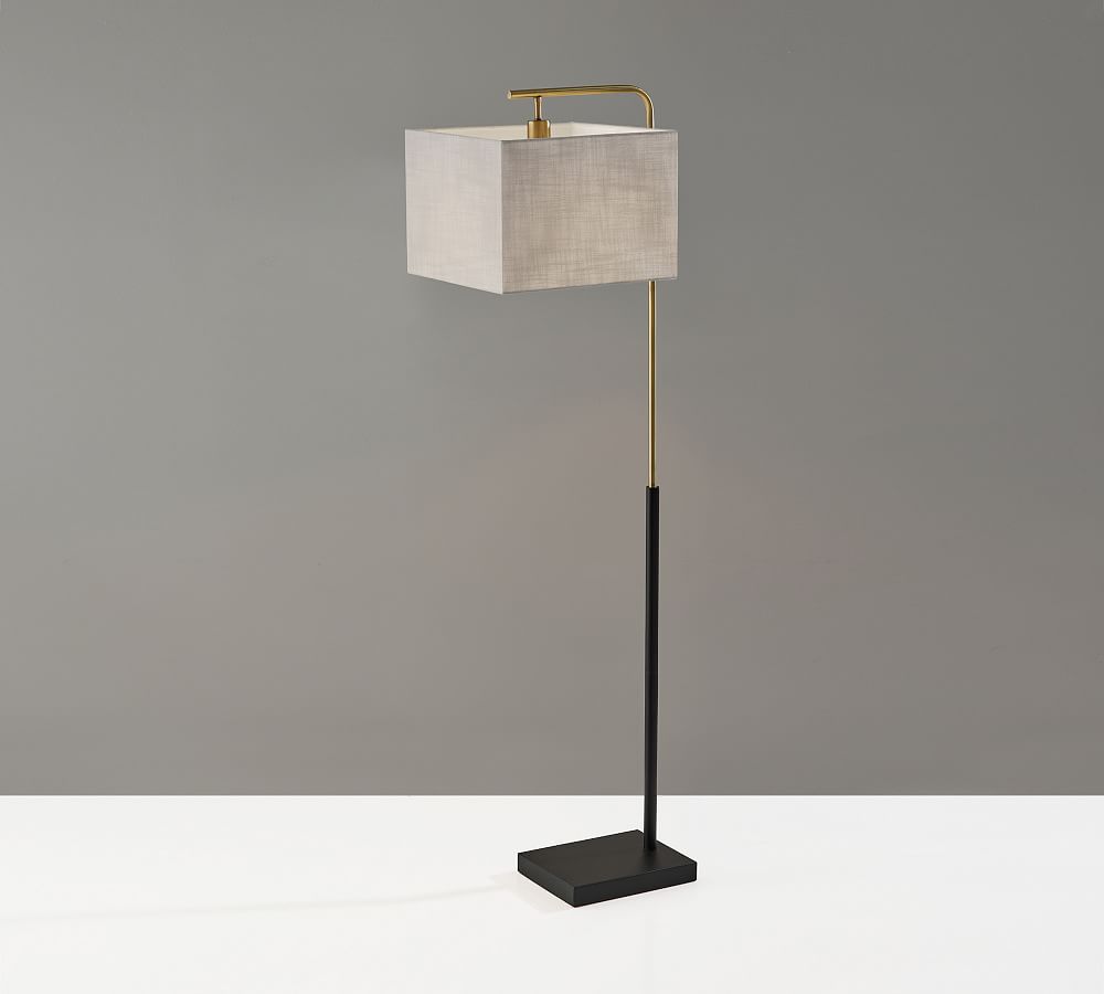 Lyons Metal Floor Lamp | Pottery Barn