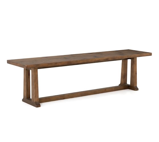 Jade Reclaimed Wood Dining Bench | Pottery Barn