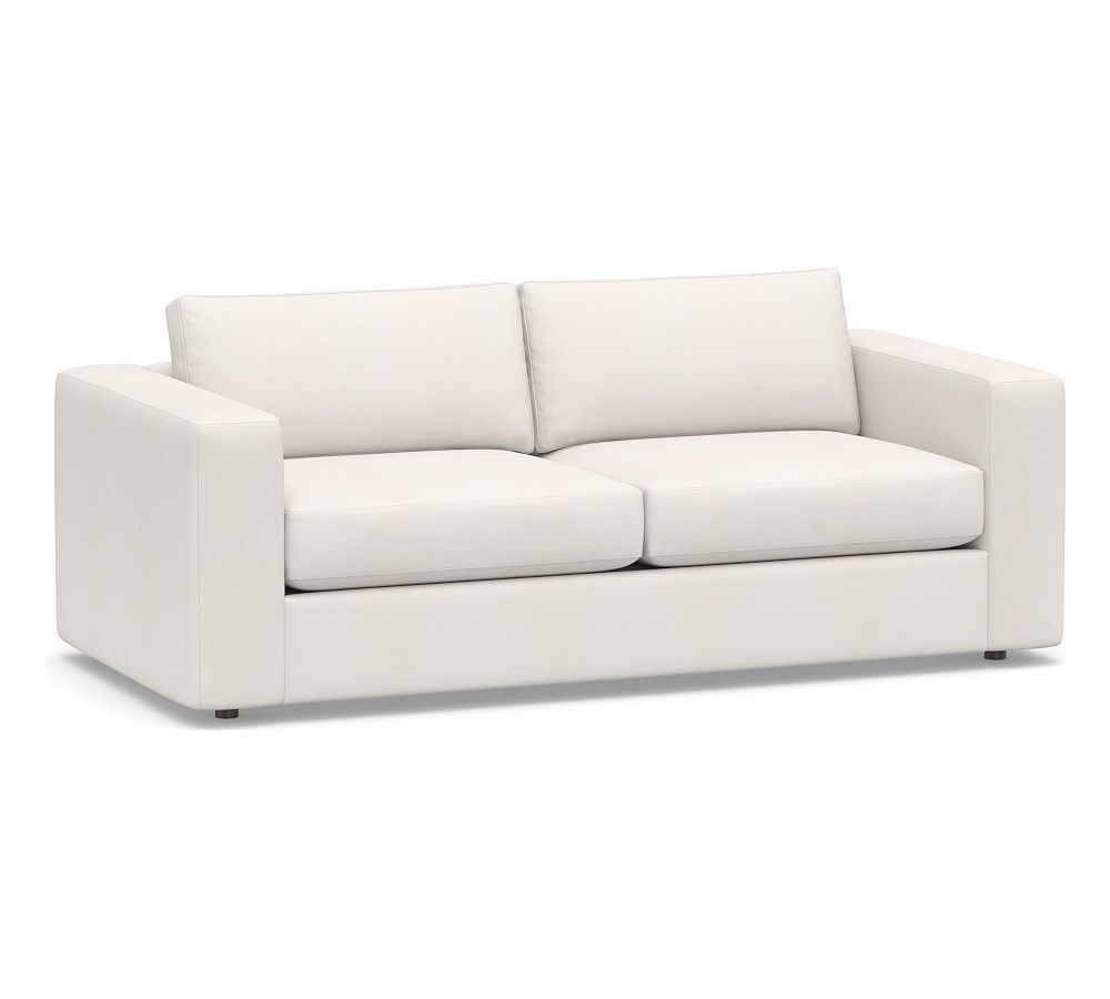 OPEN BOX Carmel Square Arm Upholstered Sofa 86.5", Down Blend Wrapped