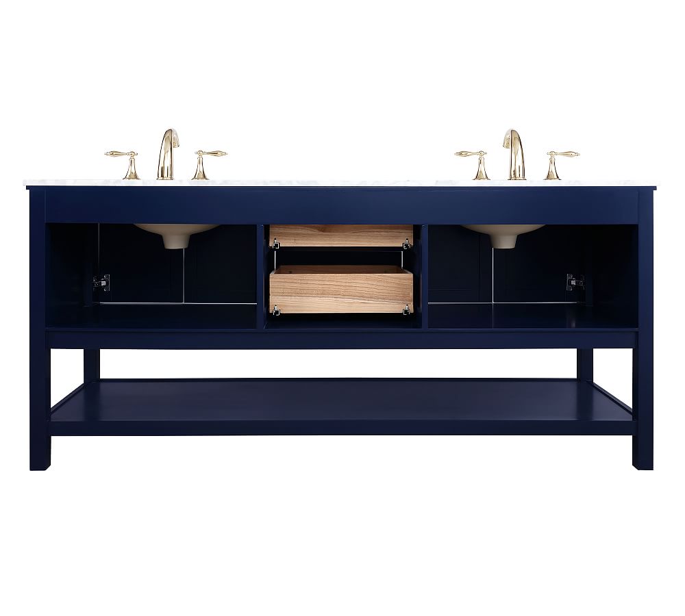 Taryn 72" Double Sink Vanity Pottery Barn