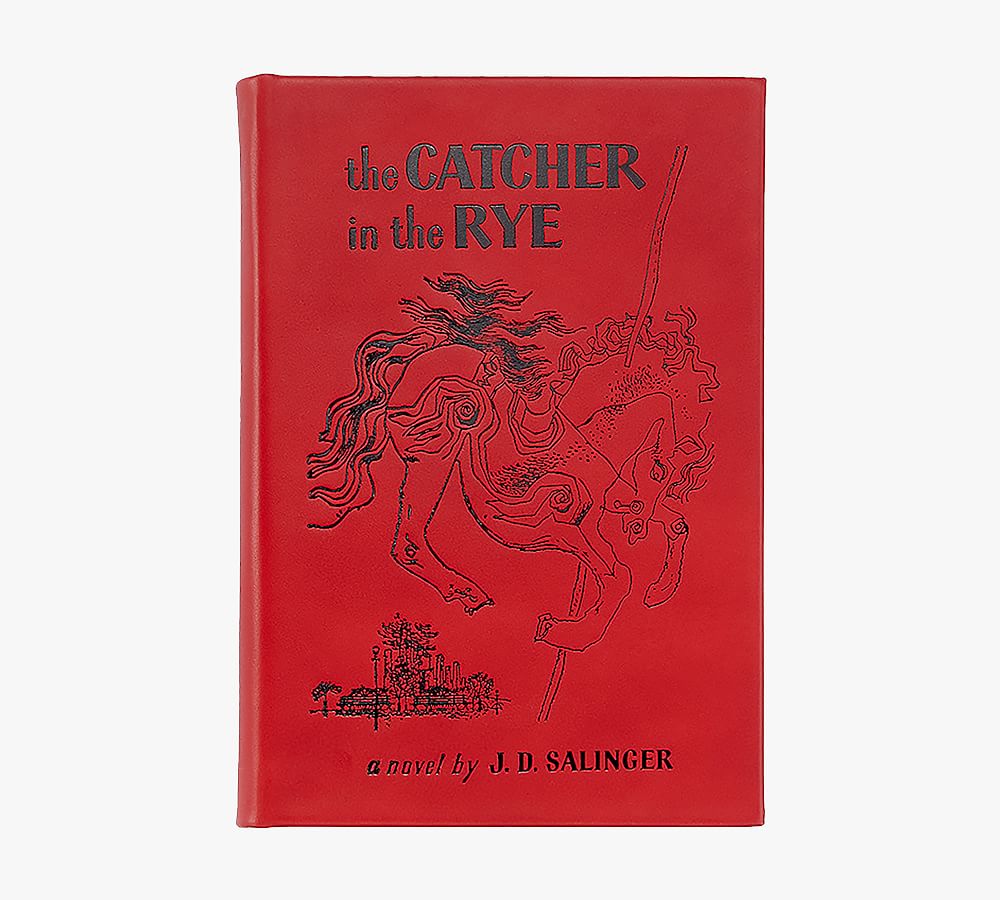 The Catcher In The Rye by J.D. Salinger Leather-Bound Book