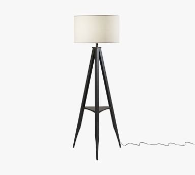 Aurora Metal Tripod Floor Lamp | Pottery Barn