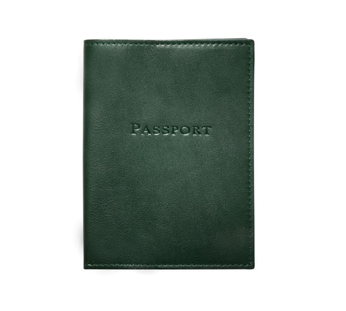 Boulevard Leather Passport Holder