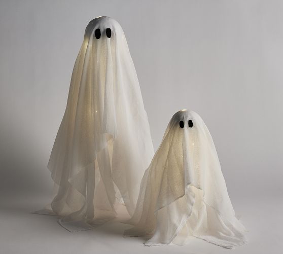 Lit Ghosts - Set of 2 | Pottery Barn