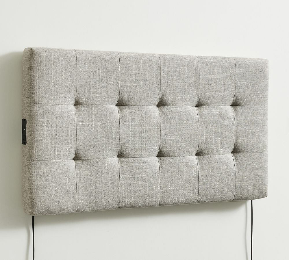 Kane Tufted WallMounted Headboard Pottery Barn