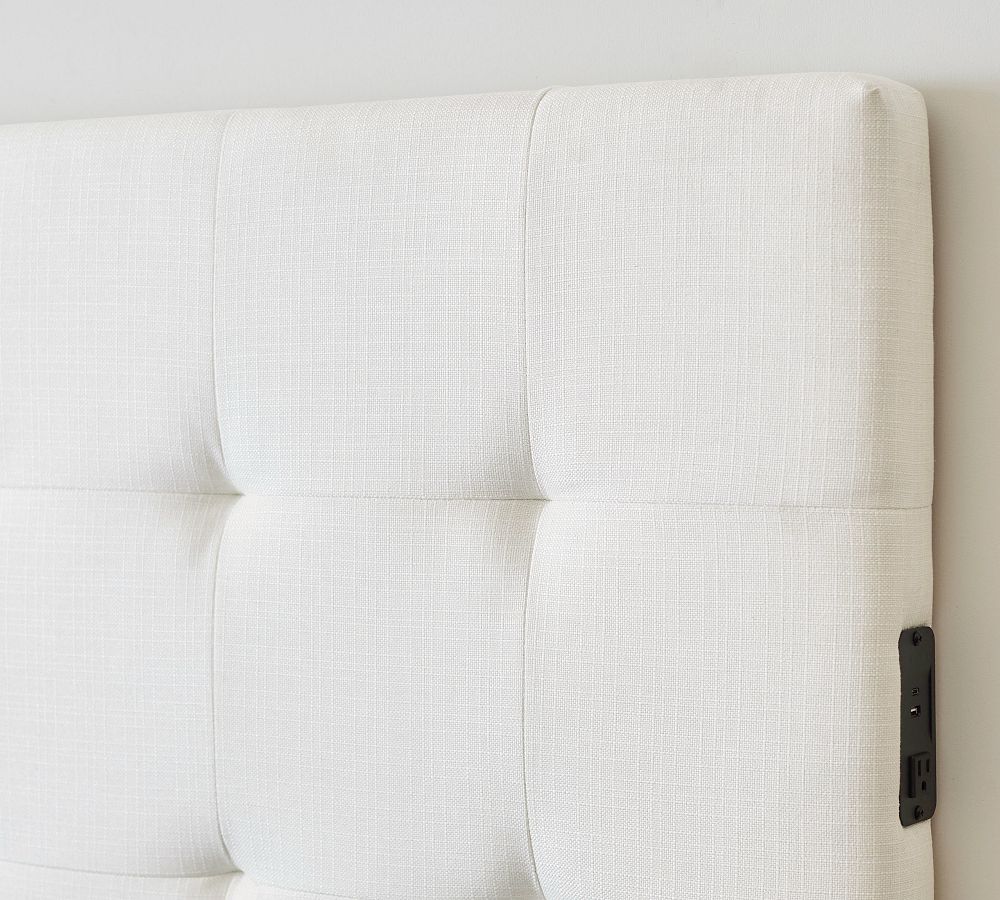 Kane Tufted WallMounted Headboard Pottery Barn