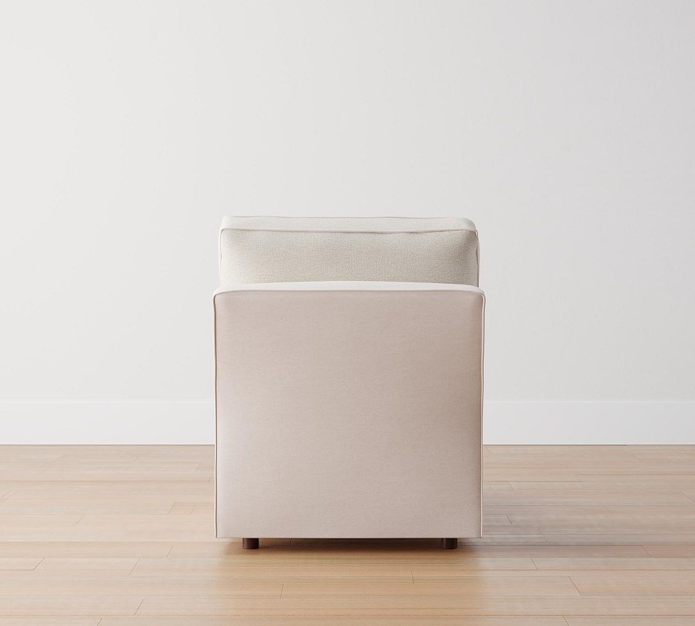 Build Your Own Pearce Square Arm Upholstered Sectional Pottery Barn