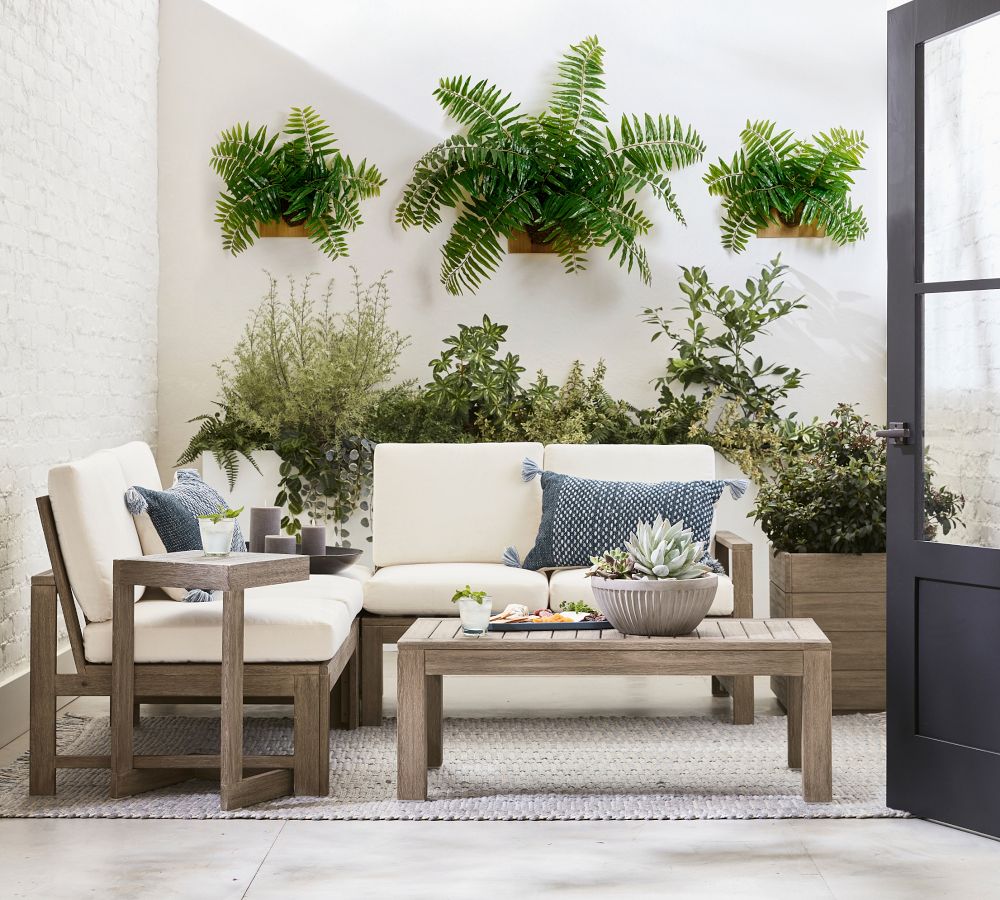 Faux Fern Wall Art Wall Decor Pottery Barn