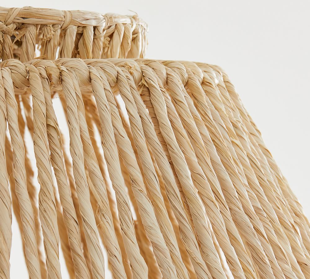 Abaca Woven Pendant Pottery Barn