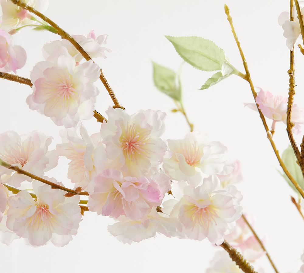 Faux Cherry Blossom Branch Pottery Barn