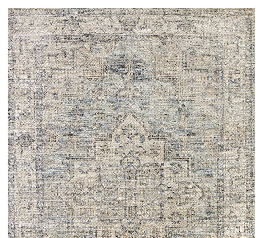 Minnah Handwoven Printed Rug Pottery Barn