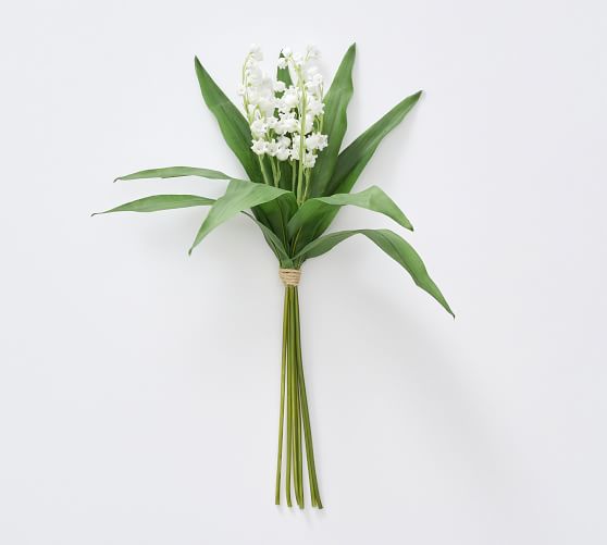 Monique Lhuillier Faux Lily Of The Valley Clippings Pottery Barn