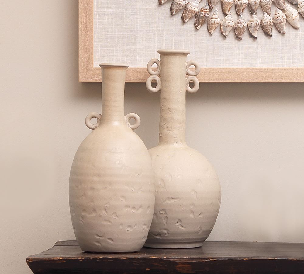 Lennon Handcrafted Ceramic Vase | Pottery Barn