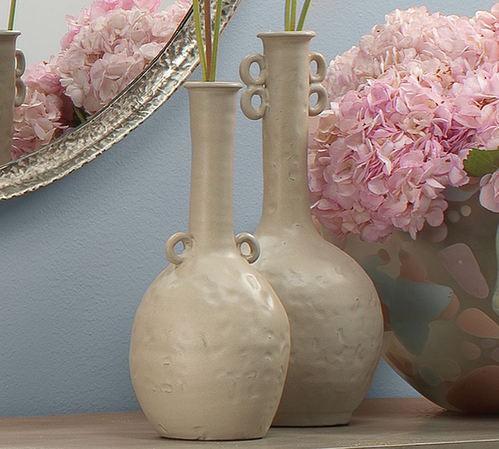 Lennon Handcrafted Ceramic Vase | Pottery Barn