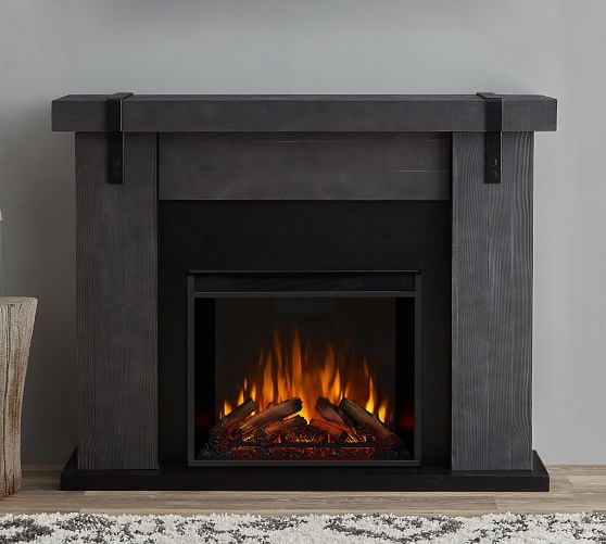 Real Flame® Chateau Electric Fireplace | Pottery Barn