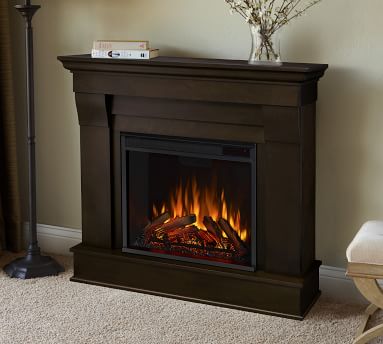 Real Flame® Chateau Electric Fireplace | Pottery Barn