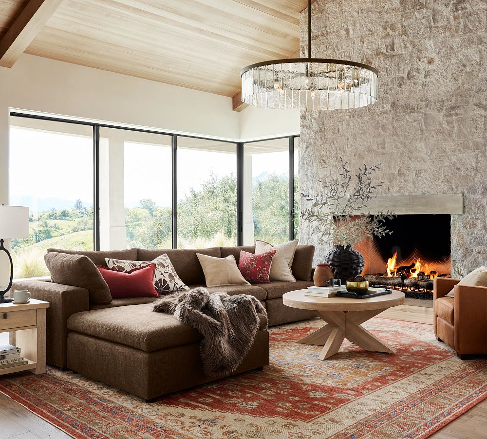 Modern Farmhouse Square Side Table Pottery Barn