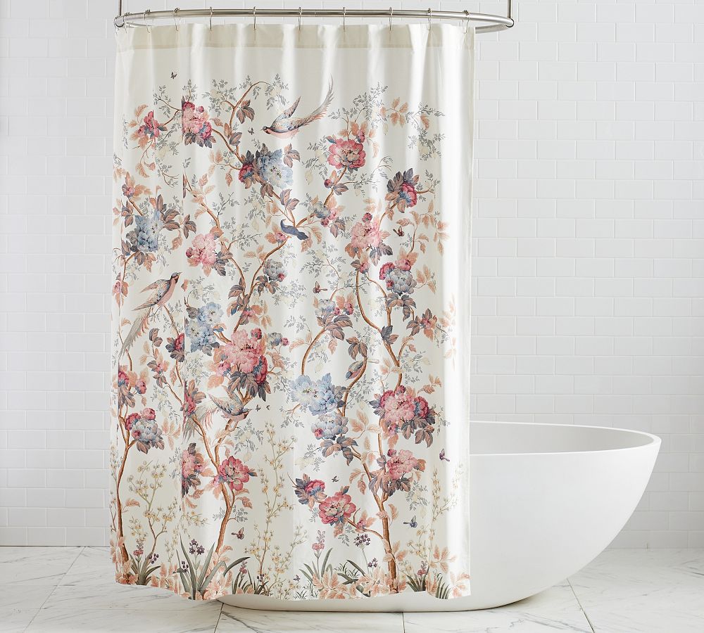 Piper Floral Shower Curtain