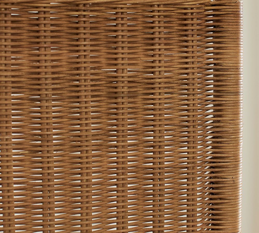 Perry Handcrafted Rattan Room Divider Pottery Barn