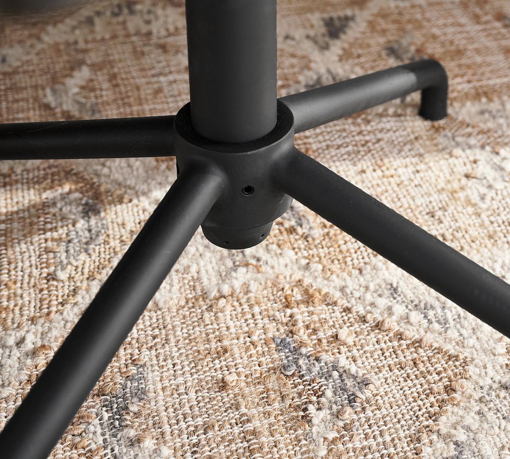 Quincy Stationary Swivel Desk Chair Pottery Barn