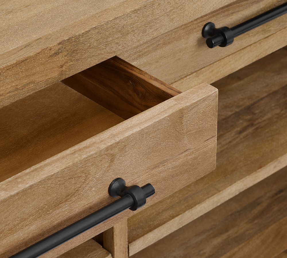 Oakleigh Media Console Pottery Barn