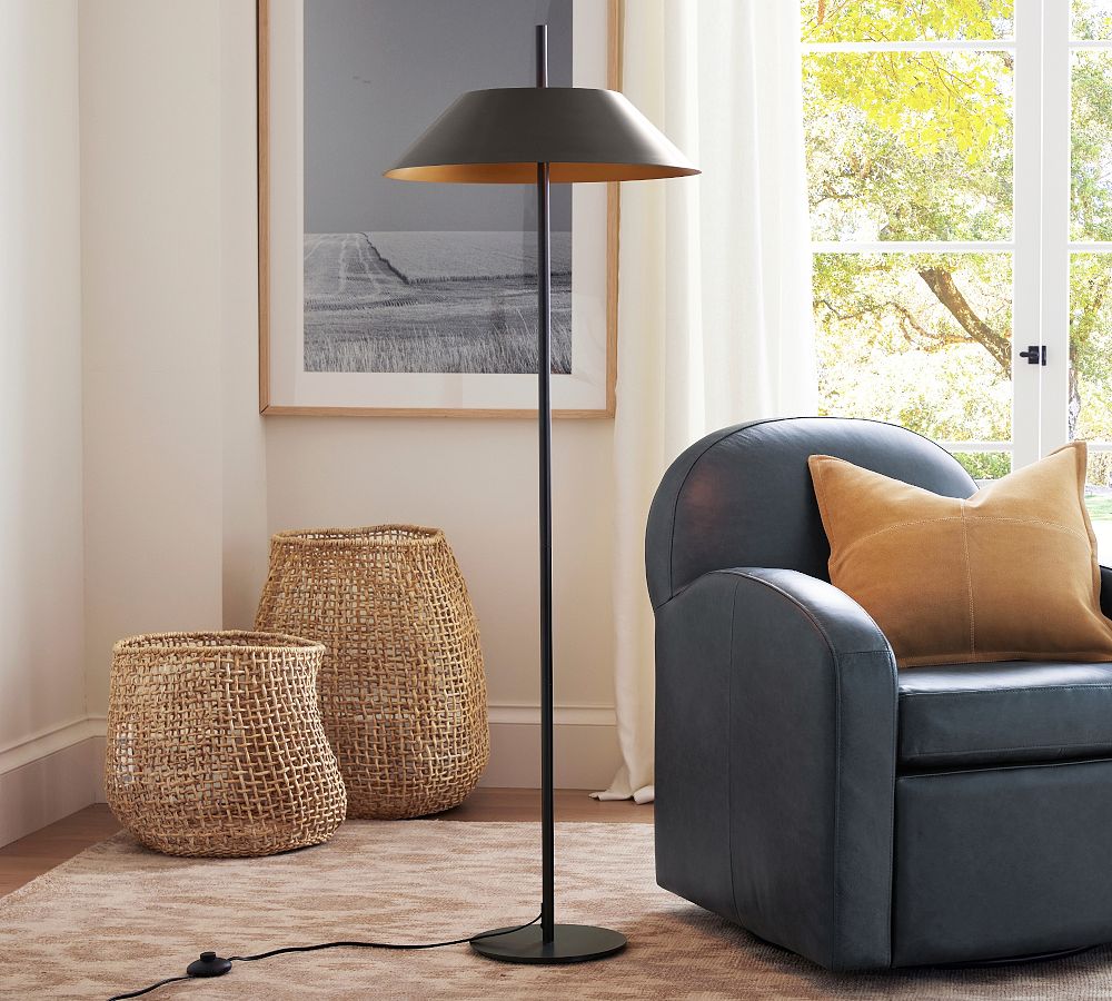 Dawson Metal Floor Lamp | Pottery Barn