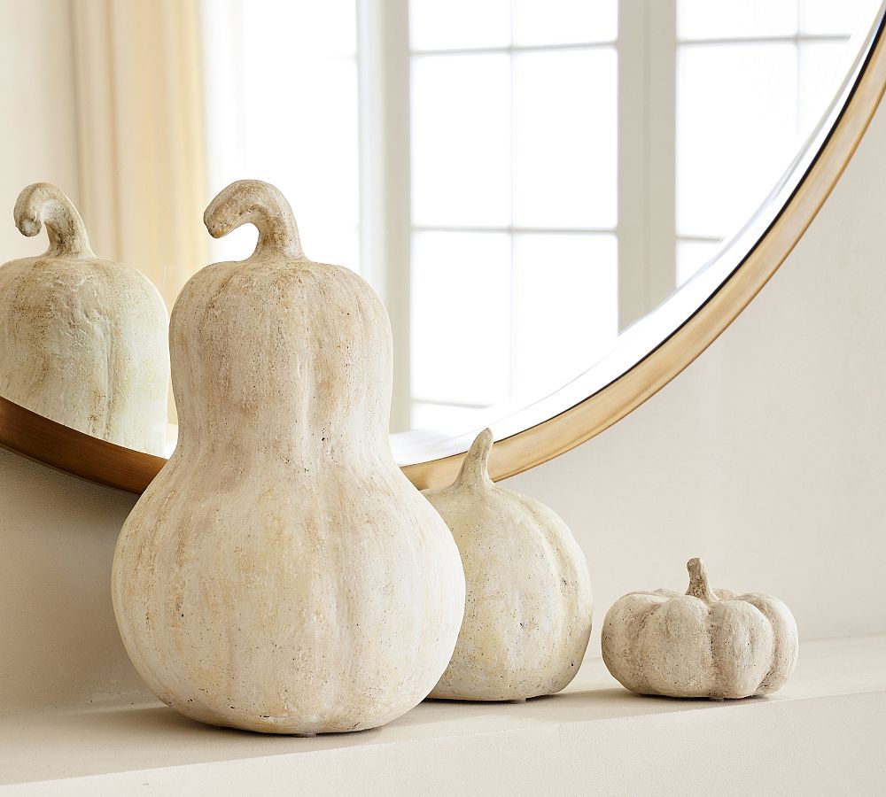 Handcrafted Terracotta Pumpkins Pottery Barn
