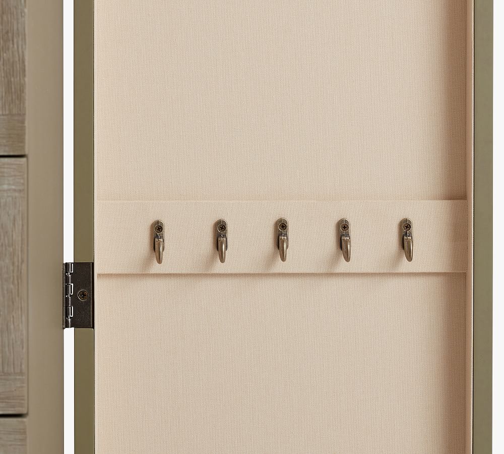 Livingston Standing Jewellery Organizer Pottery Barn