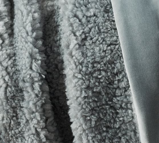 Fireside Velour Throw Blanket Pottery Barn