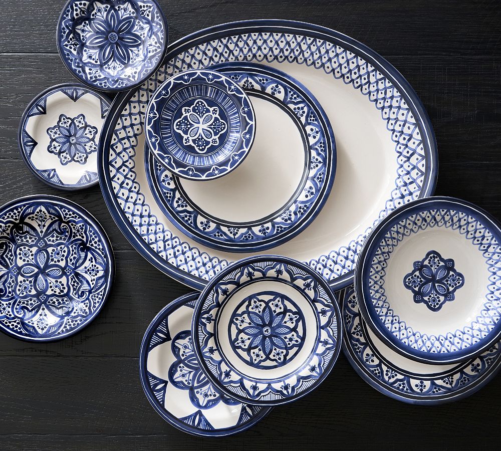 Medina Stoneware Dinnerware Collection | Pottery Barn