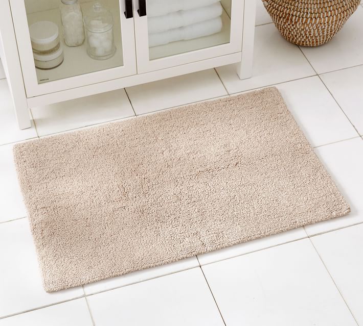 Beige Classic Bath Mat