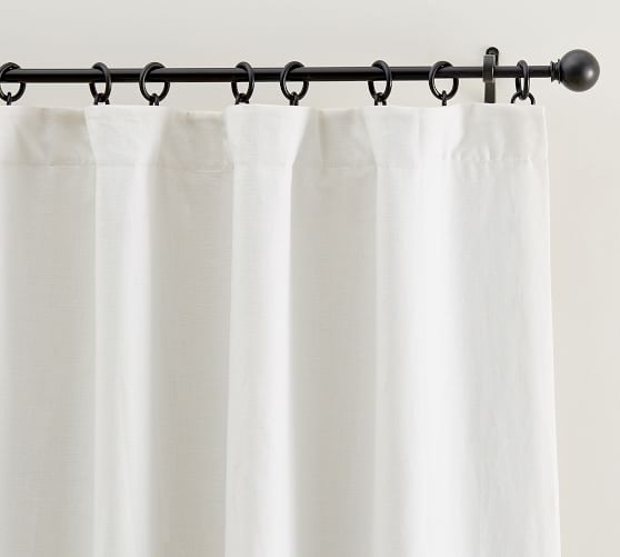 Belgian Linen Curtain Made with Libeco™ | Pottery Barn