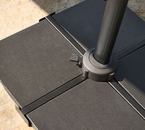 Rectangular Sunbrella® Aluminum Cantilever Umbrella Outdoor Umbrellas