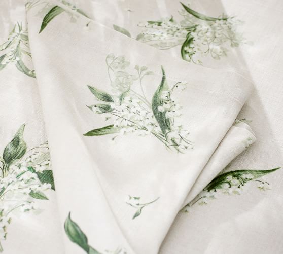 Monique Lhuillier Lily of the Valley Cotton Napkins - Set of 4 ...