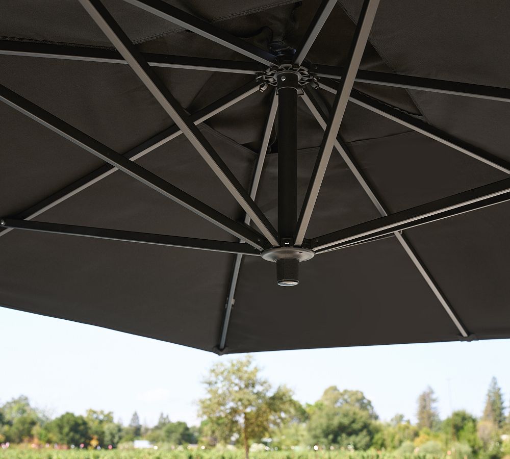 Rectangular Sunbrella® Aluminum Cantilever Umbrella Outdoor Umbrellas