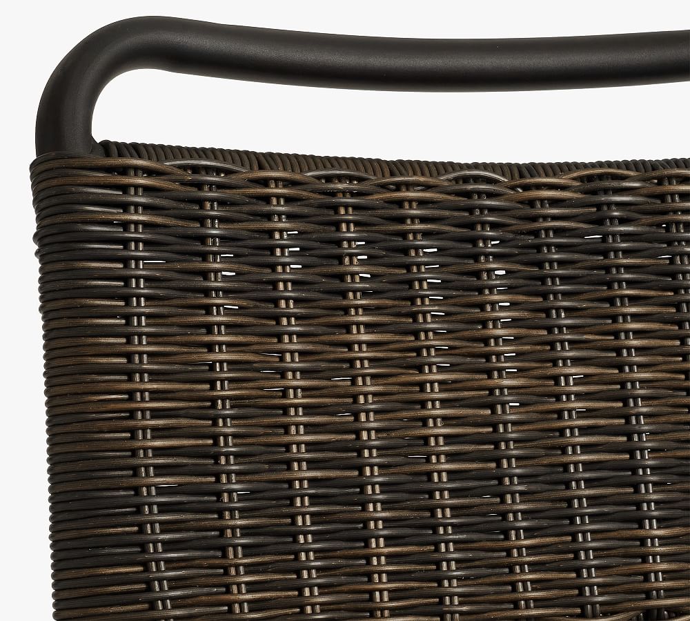 Tulum Wicker Counter Stool Pottery Barn