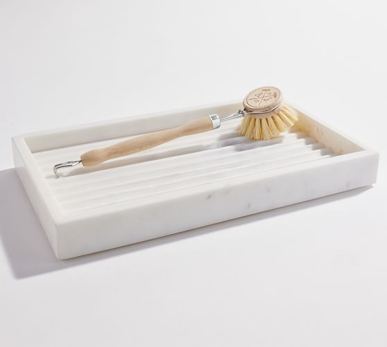 SinkSide Handcrafted Marble Caddy Pottery Barn