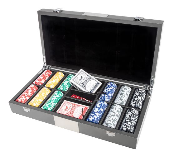 Carbon Fiber Poker Set