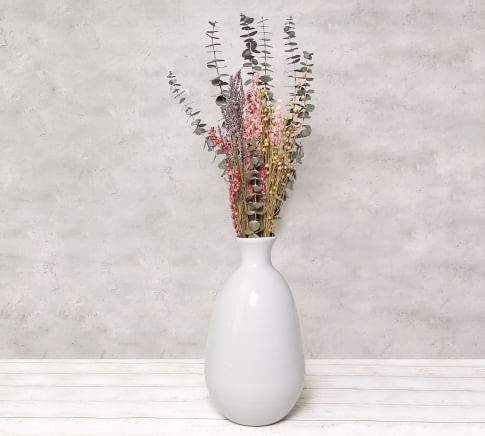 Bouquet of Dried White Flowers - Une Pincée de Provence