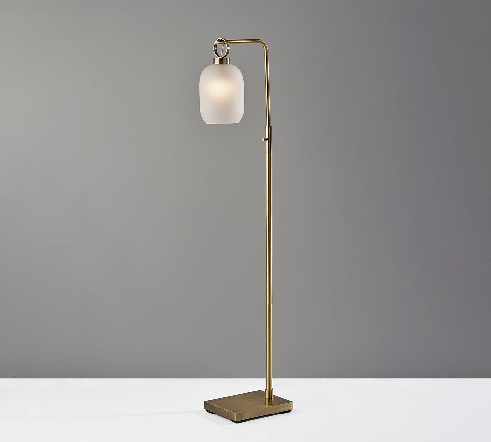Leighton Glass Floor Lamp