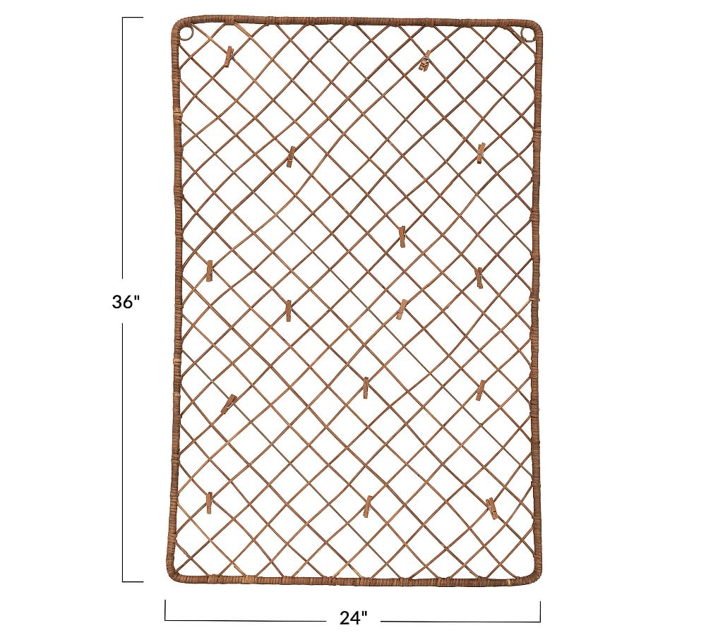 Alva Woven Photo Holder Pottery Barn