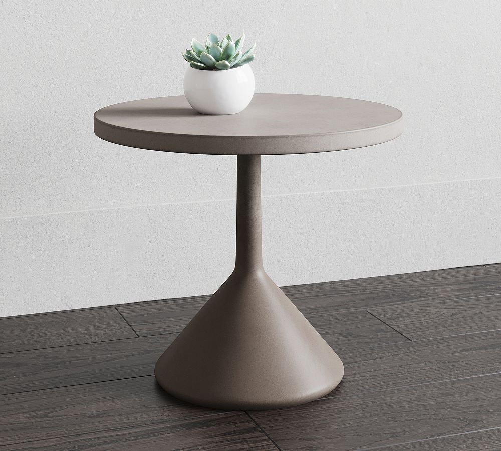 Dell Round Concrete Coffee Table